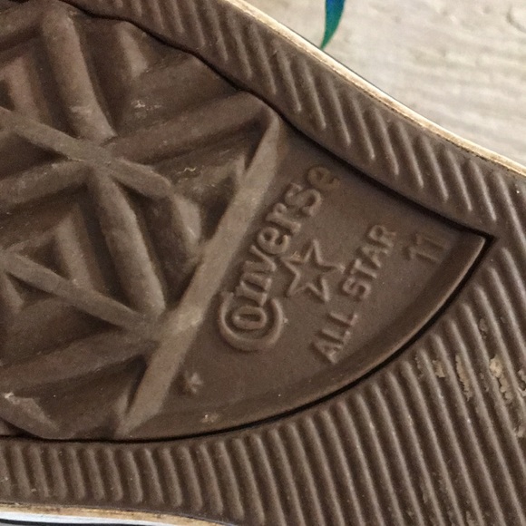 Purple Converse High Tops - Picture 4 of 7